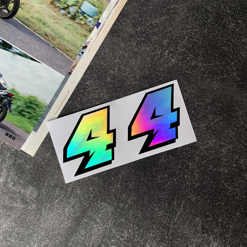 Белые светоотражающие наклейки JDM для автомобиля, водонепроницаемые декоративные чехлы для мотоциклов