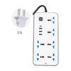International Universal Socket Strip USB Multi-purpose Power Strip Multi-socket Panel Switch Strip