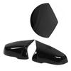 Rear view mirror covers gloss black left right for 2019 120i sport line