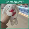Plush Bunny Doll With Soft Short Pile Fabric For Girls Gift And Collectors
