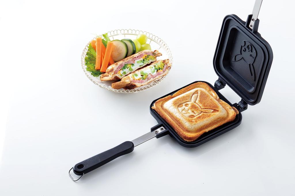 Skater Hot Sand Maker Милый запеченный алюминиевый прямой огонь Покемон Пикачу Легко чистить ALHOS1-A