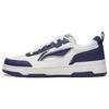 Li Ning Tian Ji 2.0 Synthetic Leather Non-Slip Wear-Resistant Low-Top Skate Shoes Men Sneakers White Blue AGCT211-3