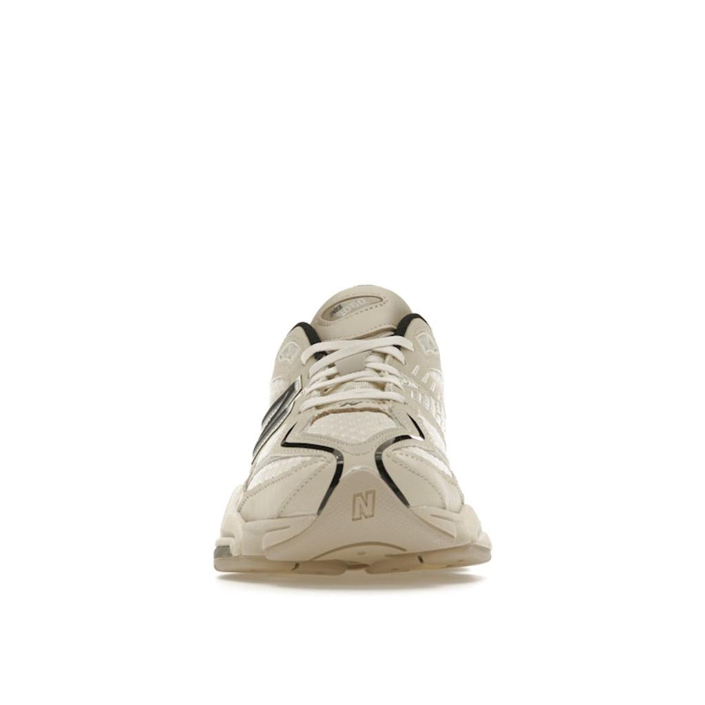 New Balance 9060 Черные кроссовки унисекс Turtledove кремово-серебристый металлик U9060DUA