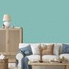Geometric Pattern Wallpaper in Sea and Turquoise for Living Room and Bedroom 50x1000