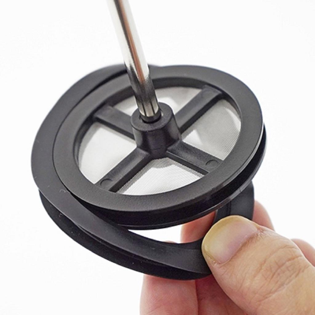 HARIO Cafe Press Coffee & Tea Press, 1-2 cups, Black, CPSS-2TB