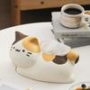 Милый Органайзер для салфеток Керамический Держатель для хранения бумаги Декор для ванной Комнаты Настольный Декор Спальни