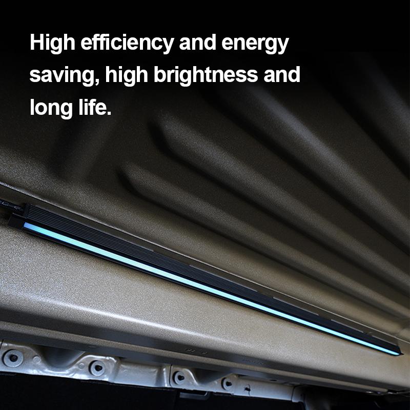 SEAMETAL Светодиодная подсветка багажника для Tesla Model 3/S Супер яркая атмосферная подсветка Модификация Декоративная светодиодная вспомогательная подсветка Аксессуары для интерьера