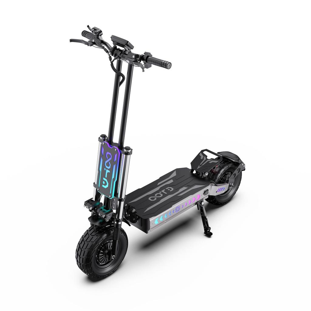 OOTD T90 Dual Motor Electric Scooter, 4200W Total Power, 60V 31.2Ah Battery, 100km Range, 13" Tubeless Tires, Foldable E-Scooter