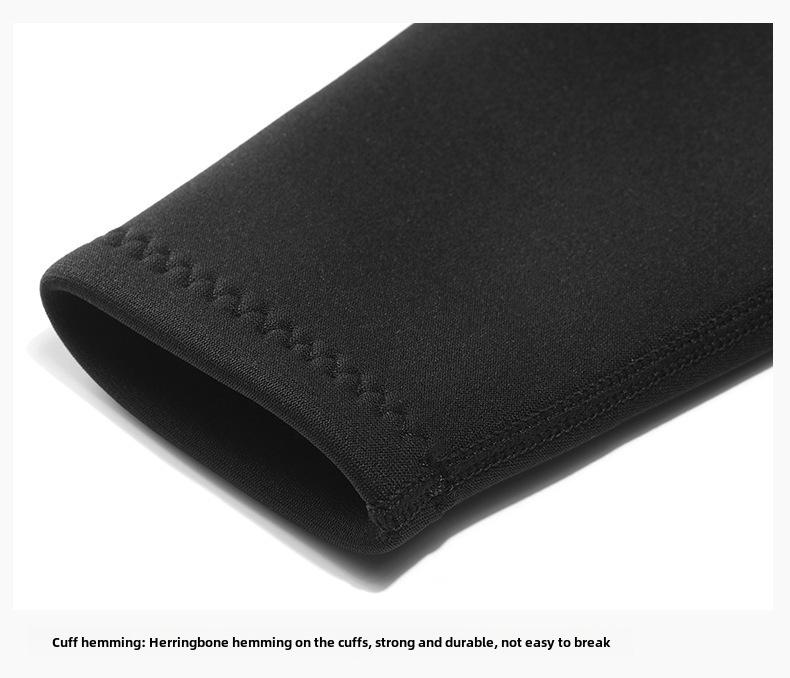 Мужская водолазная майка OUZO толщиной 1,5 мм с капюшоном и длинными рукавами, а также костюм-медуза для серфинга и зимнего плавания