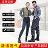 Tactical Camouflage Cycling Jersey Set Breathable Wear-resistant Outdoor Training Suit