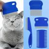 4pcs Pet Comb Beauty Removal Fleas Lice Dandruff Knots Floating Hair Cleaning Set Dogs Cats Hair Pet Supplies Accessories
