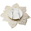 Hollow Flower Placemat Table Mat Cup Plate Pad Coaster Anti-skid Holiday Decor AVE