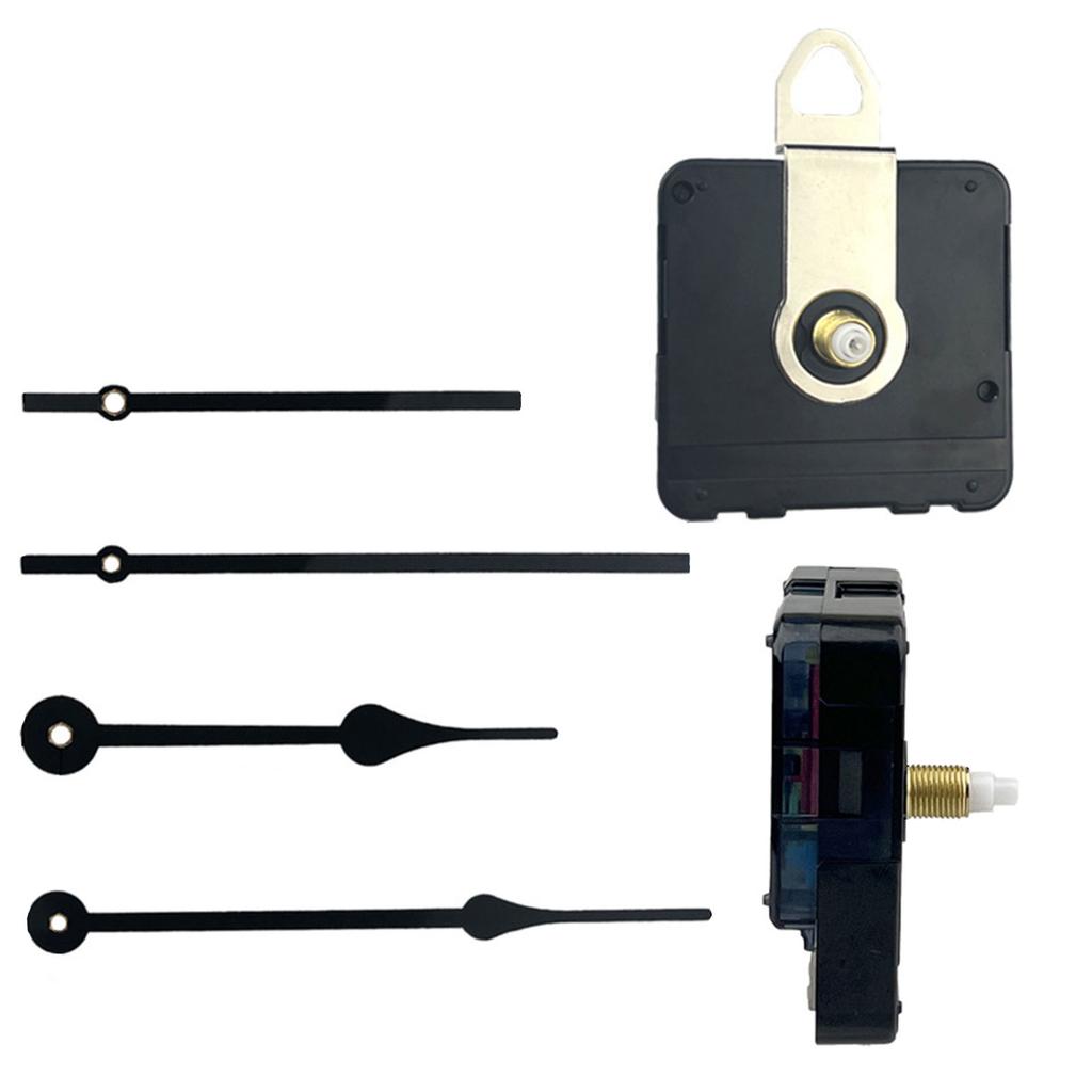 Комплект часового механизма на батарейках кварцевый механизм с длинным и коротким хвостовиком для настенных часов