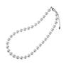 By Yumi Sustainable Pearl Yumi Sienne Made In Japan [MIONO] [Produced Katsura] Necklace, RePearl, SDG's, Simple, Popular, (10mm Silver)