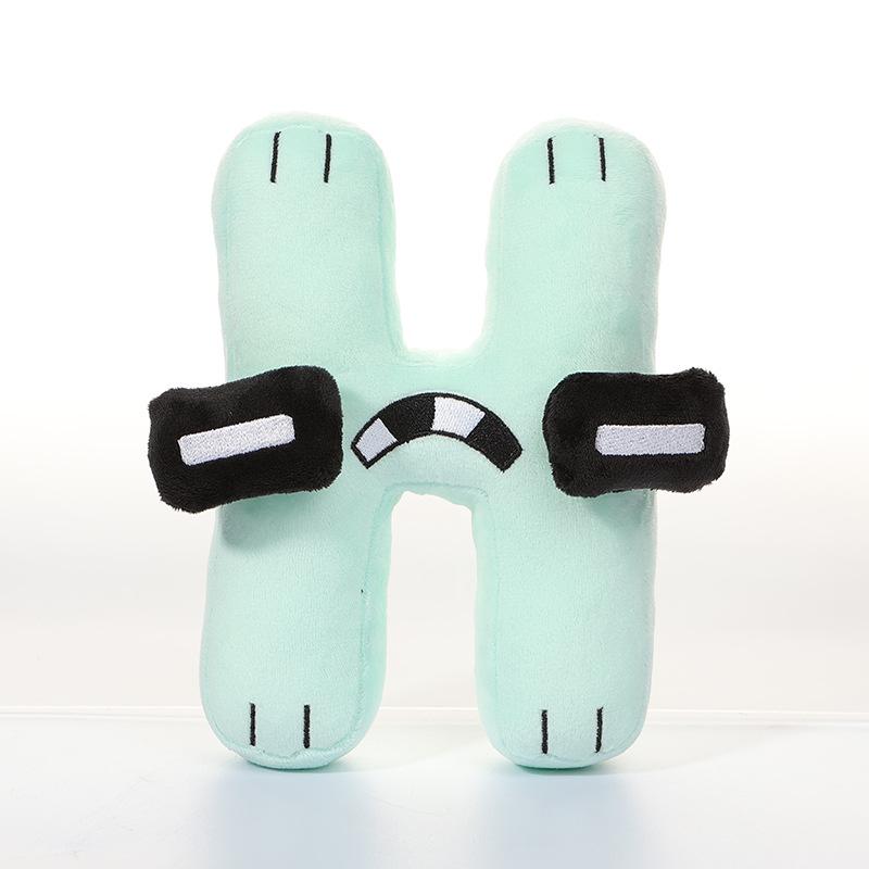 Плюшевые куклы Dekewe Alphabet Lore, мягкие мягкие куклы для детей и взрослых, плюшевые куклы Alphabet Lore, подарки на день рождения для поклонников Хэллоуина, Рождества и дня рождения