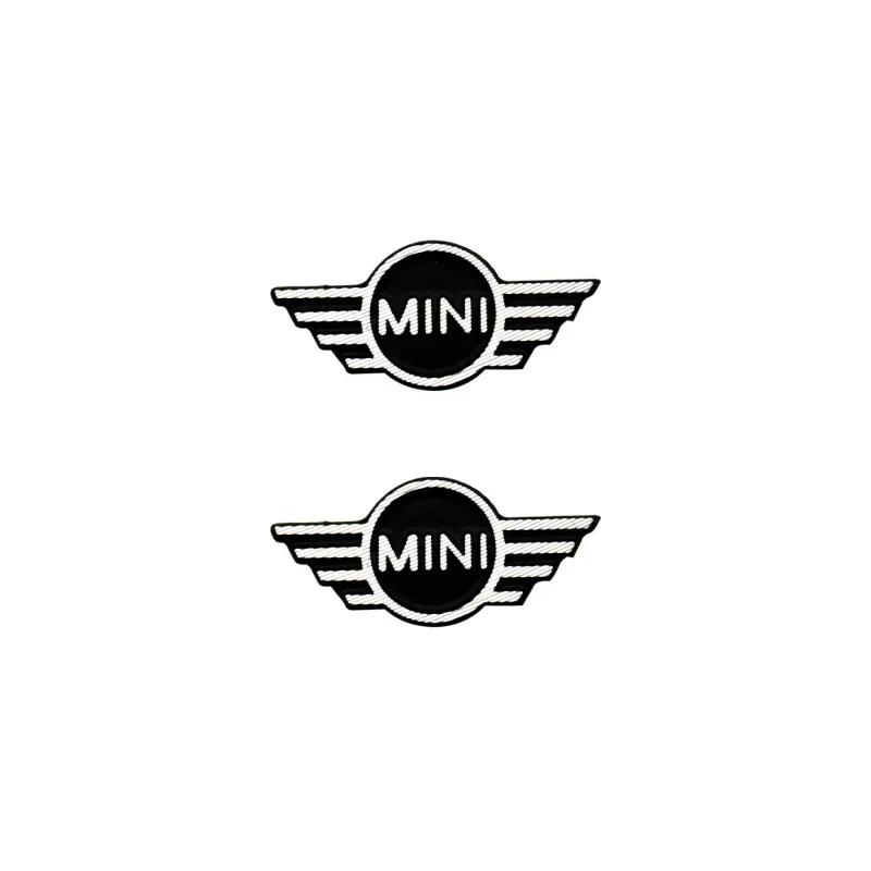 Для Bmw Mini 3D Алюминиевый сплав Автомобильный динамик Аудио Стикер Значок Эмблема Декорация Аксессуары Для MINI COOPER R56 R55 R60 R61 Cou