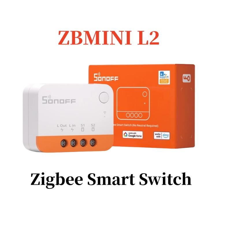 SONOFF SNZB-06P SNZB-05P Zb Bridge Pro Zigbee Датчик протечки воды ZbminiL2 SNZB-02D Датчик открытия двери/окна Датчик температуры и влажности