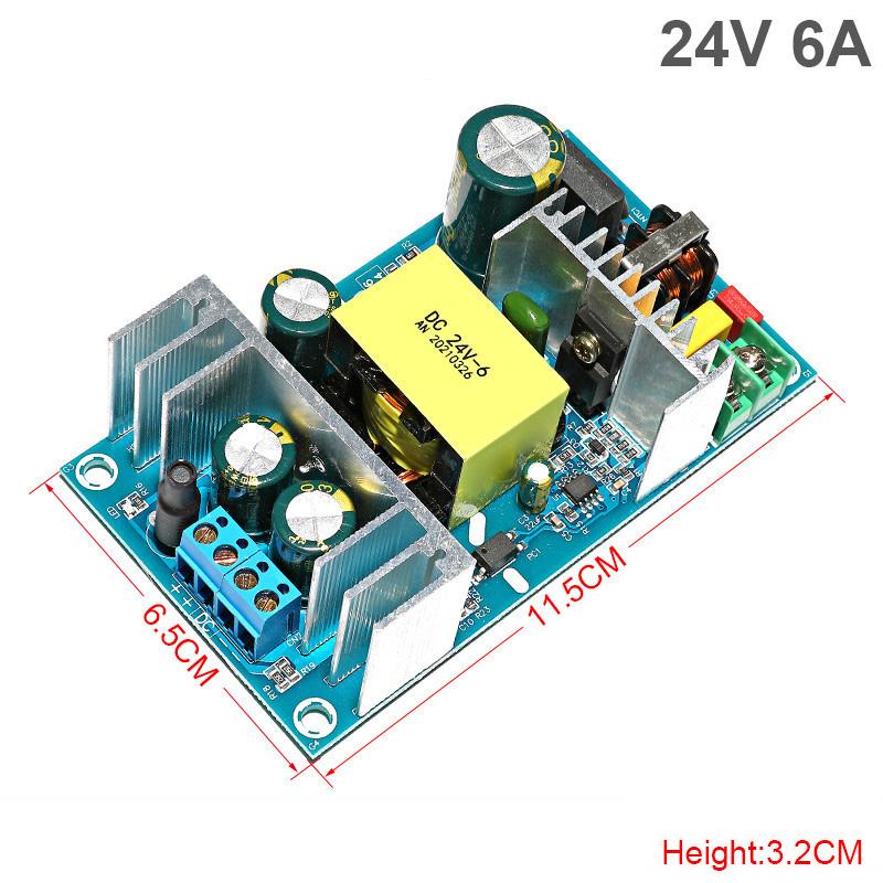 AC-DC 220V К 5V 12V 19V 24V 36V 48V 60V Плата блока питания 1A 2A 3A 4A 5A 6A 7A 8A 9A 13A 17A Импульсный блок питания с низким уровнем пульсаций Голая плата