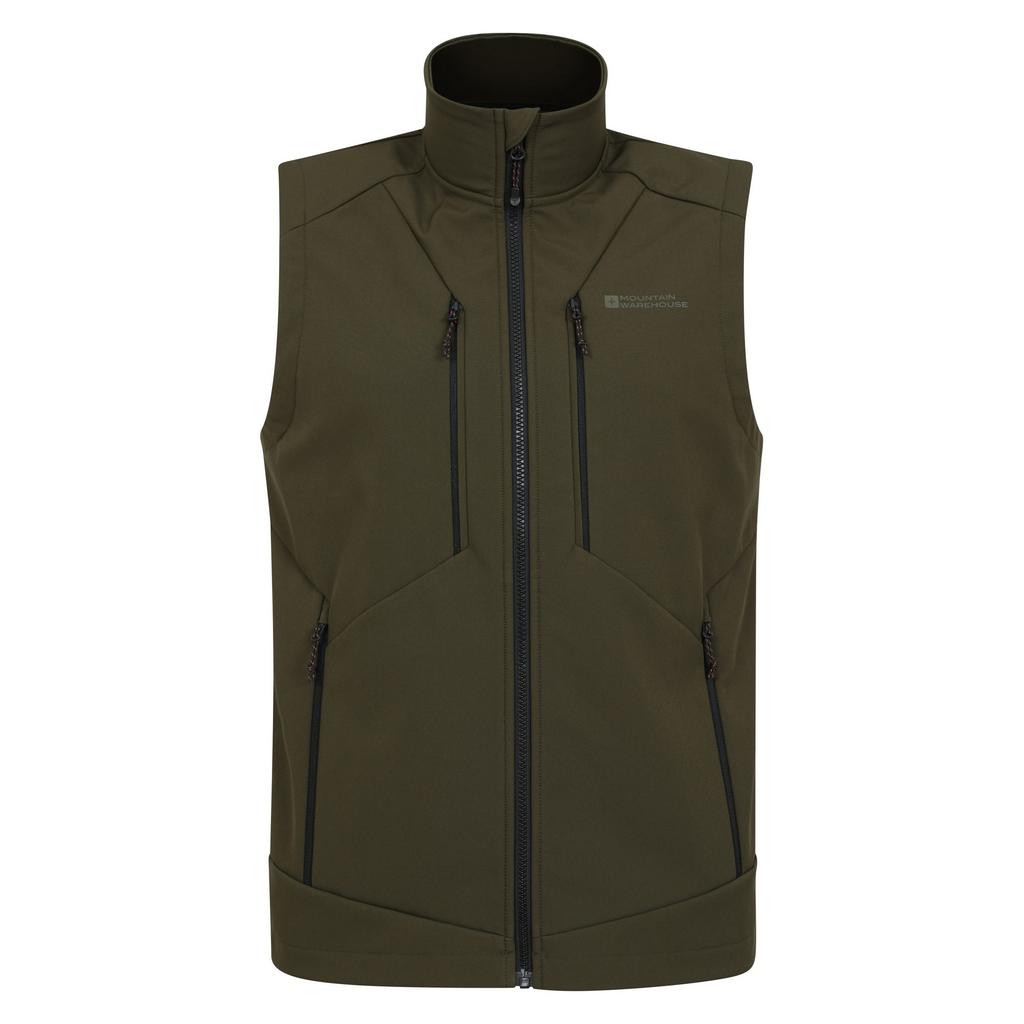 Mountain Warehouse Mens Radius Softshell Gilet