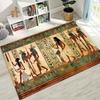 Древнеегипетские иероглифические символы Резные фрески Ковер для спальни Гостиной Дивана Домашний придверный коврик Декор, Детский нескользящий коврик для пола