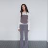 muwm Flare Banding Pants & Modular Shawl (Gray)