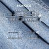 Повседневные джинсовые шорты-бермуды для мальчиков MOMOCO