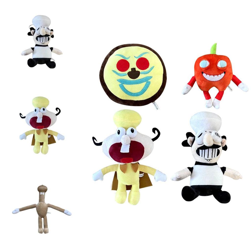 Плюшевые игрушки шеф-повара Pizza Tower Идеально подходят для любителей игр и детей!