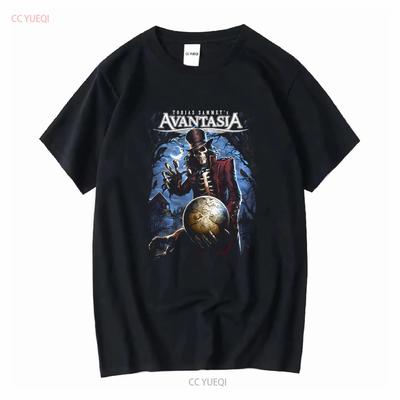 TOBIAS SAMMET S AVANTASIA Moonglow World Tour 2019 Металлическая группа Футболка Средний длинный или короткий рукав винтажный Стираный принт