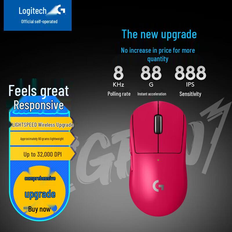 Logitech G PRO X Superlight 2 Wireless Gaming Mouse