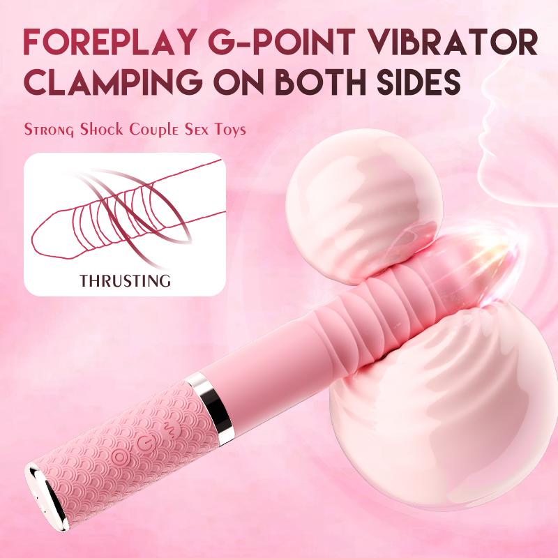 Вставка Дилдо Клиторальный Вагинальный Массажер G-точка Анальный Дилдо Вибратор Женские Секс Машины Парный Вагинальный Мастурбатор Эротика Женская Эротика
