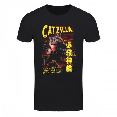 Мужская футболка Horror Cats Catzilla