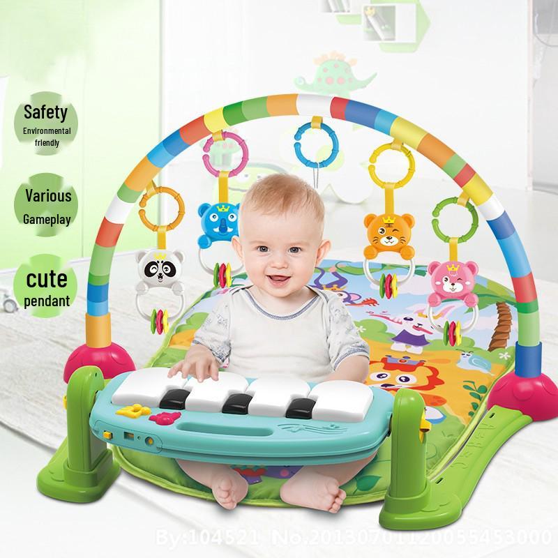 Infant & Toddler Kick and Play Piano Gym 4-in-1 Toy