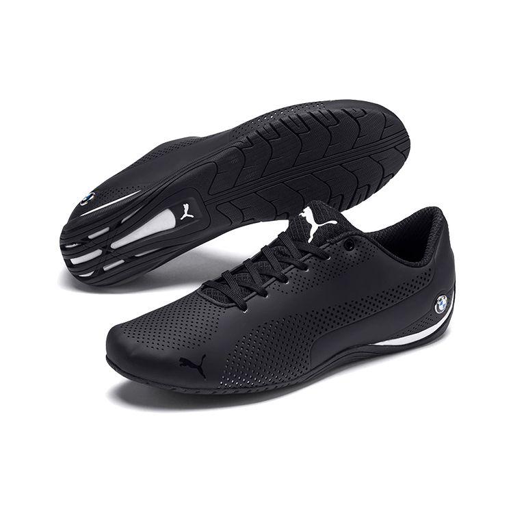 Puma Bmw Motorsport Drift Cat 5 Низкие тренировочные кроссовки Мужская обувь Черный Белый 305882-03