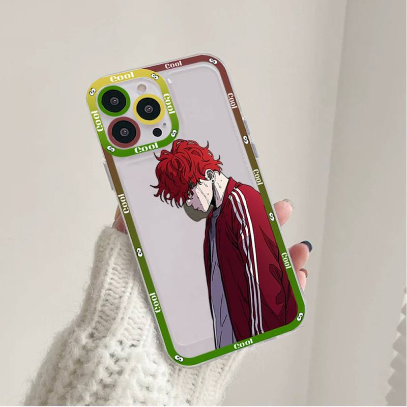 Ветрозащитный чехол для телефона Webtoon для iPhone 11, 12, 13 Mini Pro Max 14 Pro Max, чехол