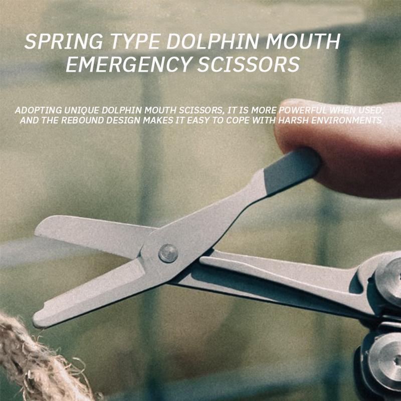 Многофункциональные тактические плоскогубцы, многофункциональный ключ из нержавеющей стали, аварийно-спасательный складной комбинированный инструмент