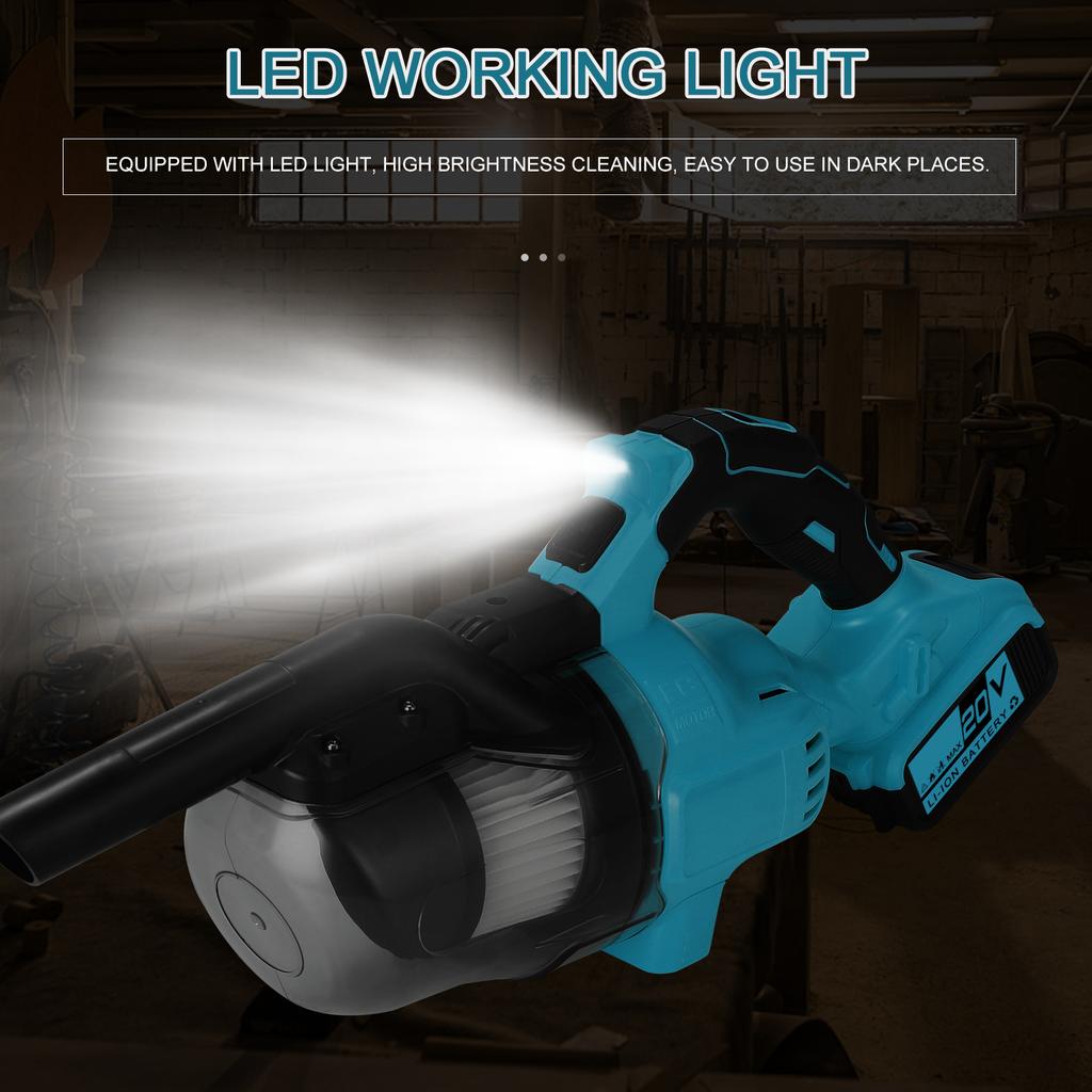 9.4Kpa литиевый автомобильный пылесос ручной домашний пылеуловитель 65AW мощная всасывающая машина