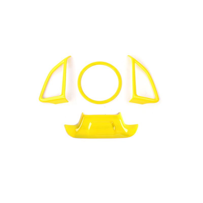 SHINEKA автомобильный руль, декоративная крышка, наклейка для Chevrolet Camaro 2017 2018 2022, интерьер