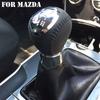 Спортивная ручка переключения передач Рукоятка для Mazda 3/Mazda 5/Mazda 6/323 626 RX-8 premavy Хромированная 5-ступенчатая 6-ступенчатая механическая ручка переключения передач