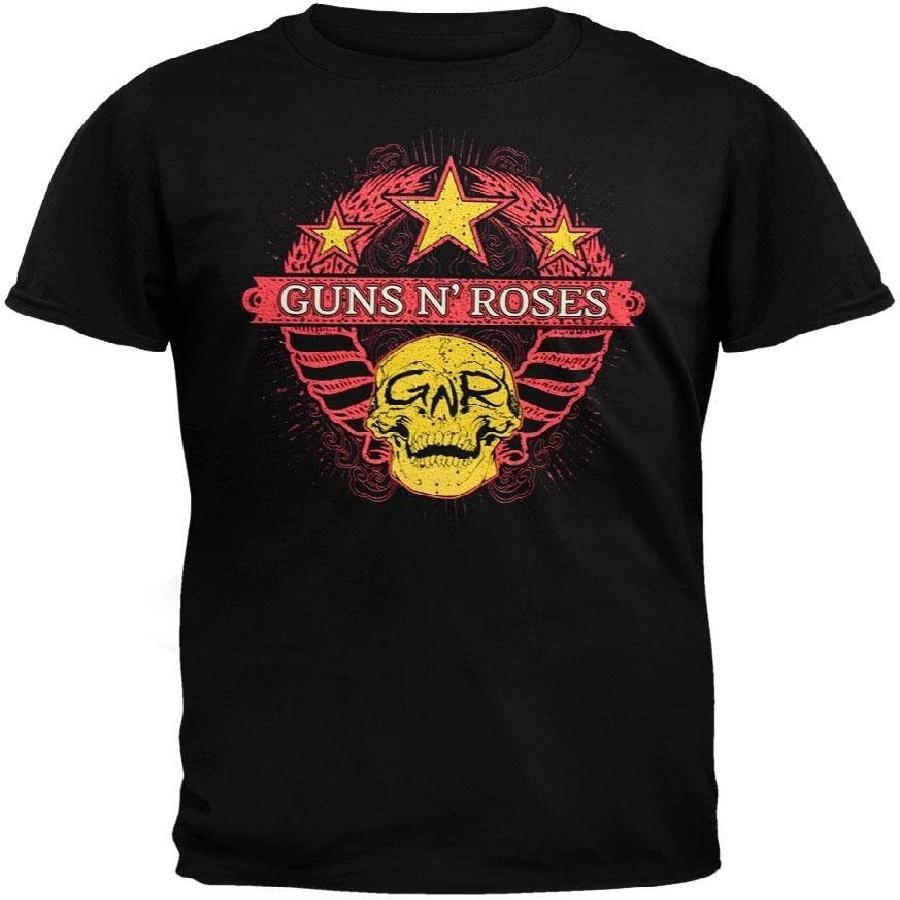 Guns N Roses - Футболка с принтом Wheat Skull 09 Tour