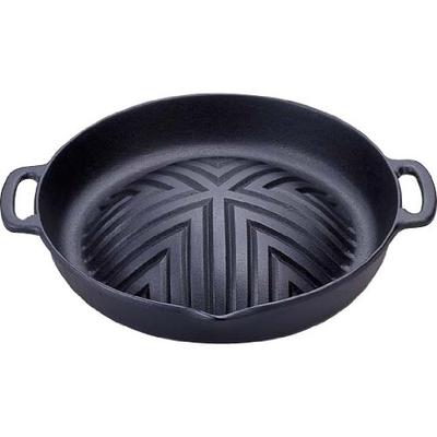 Yakiniku Genghis Khan черный внутренний диаметр для открытого Nanbu Tekki 23005 горшок, гриль, 28.5 см, огонь,