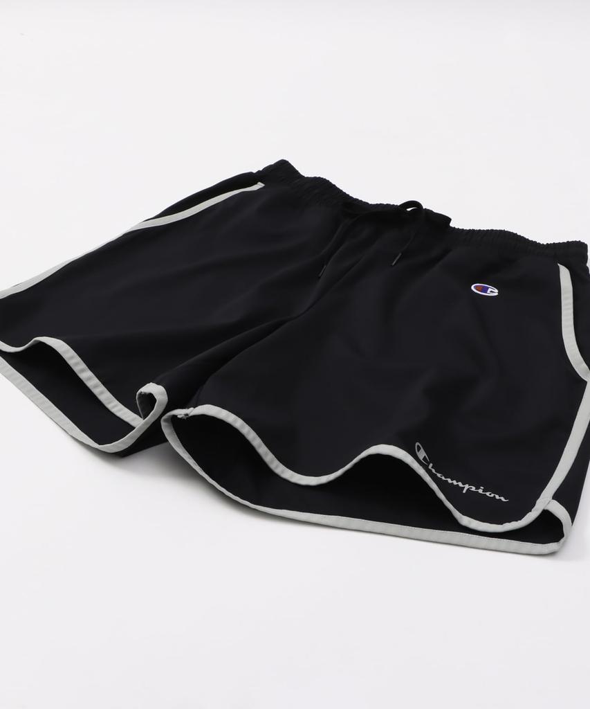 Champion Dry Stretch Knit Rubber Shorts, Quick-Drying, Antibacterial, Odor-Resistant, Print, CW-BS504-090-M