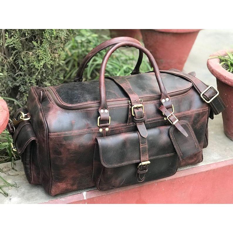 Дорожная сумка, подарок для него, свадебный подарок, сумка для выходных, персонализированный подарок, весенний кожаный подарок для него и для нее