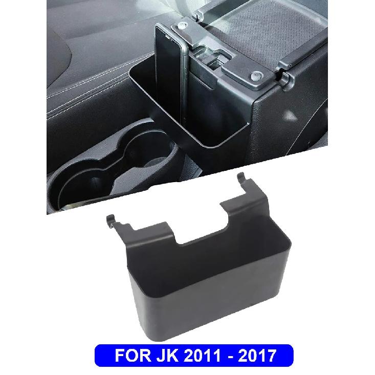 Center Console Storage Box Armrest Hanging Organizer Tray for Jeep Wrangler JK 2011-2017 JL 2018-2022 Car Interior Accessories