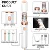Pluxy Epil Pro 3.0 Cordless Facial Epilator & Eyebrow Razor - 2-in-1 Hair Remover for Face, Hands, Legs, Underarms, Bikini Line