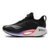 Li-Ning Essential светоотражающие легкие амортизирующие нескользящие износостойкие дышащие низкие кроссовки для бега женские кроссовки черные серебристые ARRS008-1