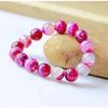 Bracelet - SHOP-STORY - Love and Reconciliation - Rose Agate - 8 Mm - Unisex