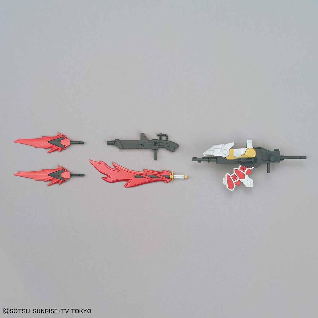 SDBD Gundam Build Divers Plastic Model RX-Zeromaru Color-coded