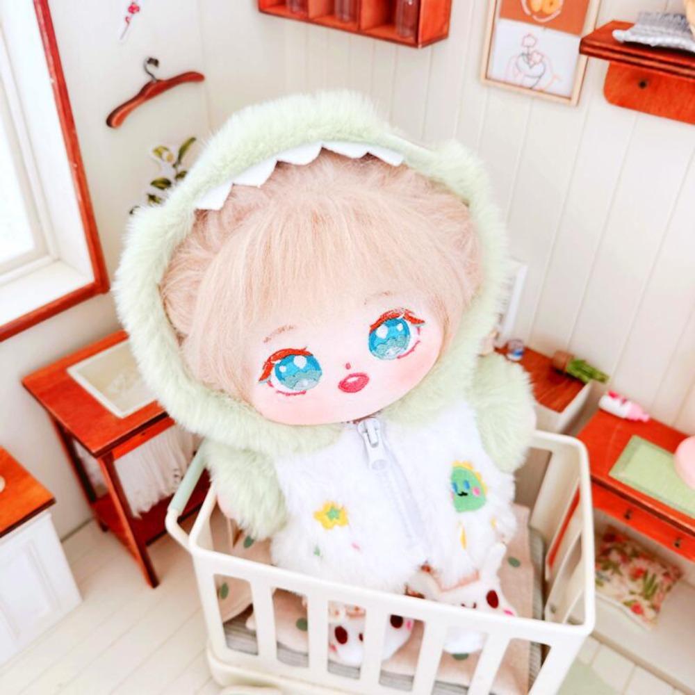 Plush Coat Cotton Doll Clothes Fluffy Doll Toy Clothes Plush Dolls Clothes  Doll Accessories