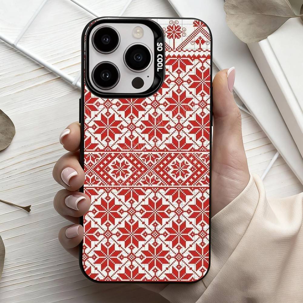G-Украина O-Узорный Чехол для Телефона Для iPhone17,16,15,14,13,12,11 Plus,Pro Max Черный Конфетный серебристый чехол для телефона