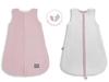 Double-Sided Muslin Sleeping Bag Xxs (0-4 Months) Rose